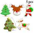 thumbnail image 3 of Coxeer Ensemble de Coupe-Cookies Mignon en Acier Inoxydable pour Biscuits pour Noël, 3 of 10
