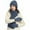 Blue, variant on FAHXNVB Winter Beanie Hat Scarf Gloves Set for Men and Women, 3PCS Warm Thermal Knitted Fleece Lined Hats Touchscreen Gloves and Long Scarf Sets