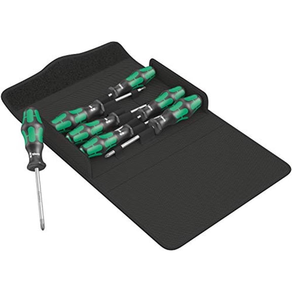 Wera Kraftform 300/7 1 Screwdriver Set Multi-Component Handle