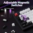 thumbnail image 6 of Keychron Q5 HE 96% QMK Wireless Custom Hall Effect Gateron Magnetic Switch RGB Keyboard for Mac Window & Linux Black, 6 of 7