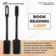 thumbnail image 4 of Book Light, Rechargeable Reading Light, 9 LED Light with 3 Brightness, 4 of 5