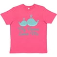thumbnail image 3 of Inktastic Nanna Loves Me Grandchild Whale Youth T-Shirt, 3 of 5