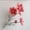 Red, variant on 18 Color Options Artificial Cosmos Wildflowers, Realistic Silk Faux Flowers, Long Stem Fake Flowers for Wedding Bridal Bouquet Home Office Table Decor -Red