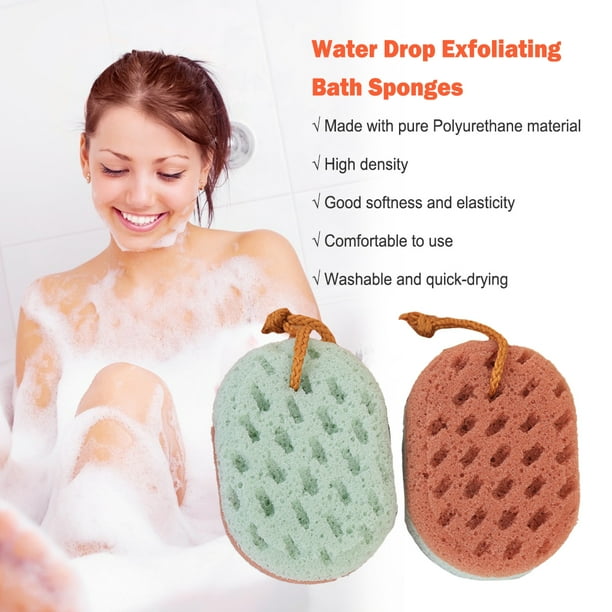 Bath Sponges Exfoliating Removing Sponge Scrubber Mesh Breathable