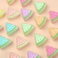 thumbnail image 3 of U8MO 35x Resin Transparent Watermelon Slice Bead for Hair Accessories Jewelry Making, 3 of 6