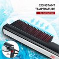 thumbnail image 1 of Smoothing Brush Ionic Hair Straightener Brush Beard Comb for Men and Women Electric Hair Brush Smoothing Brush Beard Straightener Hair Comb, 1 of 5