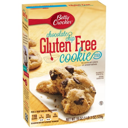 Betty Crocker Gluten Free Chocolate Chip Cookie Mix, 19.0 OZ
