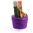 thumbnail image 6 of Casewin Twisted Cotton Rope – Natural Cotton Fiber Cord – Durable Versatile Utility Rope – Boating, Camping, Crafting, Binding, Décor, Recreation – Purple Color, 6 of 7