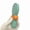 Green, variant on Squeak Plush Dog Toy - Natural Latex Chew Bones for Medium Dogs, 5.5 Inch Chew Stick for Small Dogs, Interactive Squeaker Toy (Yellow/Pink/Purple)