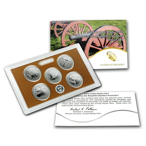 2015-S America the Beautiful Quarters Proof Set