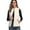White, variant on Women's Vests Zip up Quilted Padded Lightweight Vest for Women