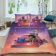 thumbnail image 2 of DreamWorks: Hogar Conjunto de sábanas temático, trío de piezas, cómodo y amigable con la piel, diseño único, regalo de decoración para el hogar para familiares, amigos y fans,135cm *200cm, 2 of 6