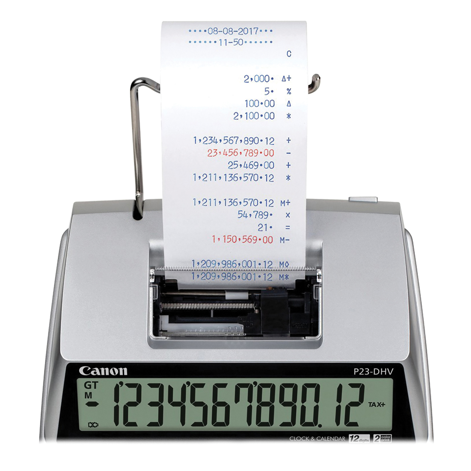Canon P23-DHV-3 Printing Calculator, Gray photo 4