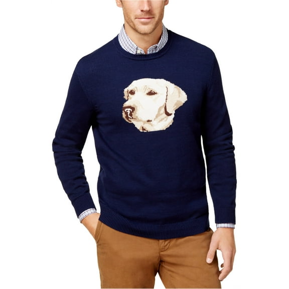 Club Room Mens Intrasias Pullover Sweater, Blue, XXX-Large