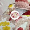 thumbnail image 3 of Alfombrilla de baño para suelo de baño, antideslizante, con absorción de agua, ultra suave y esponjosa, divertida y decorativa, lavable a máquina, 3 of 5