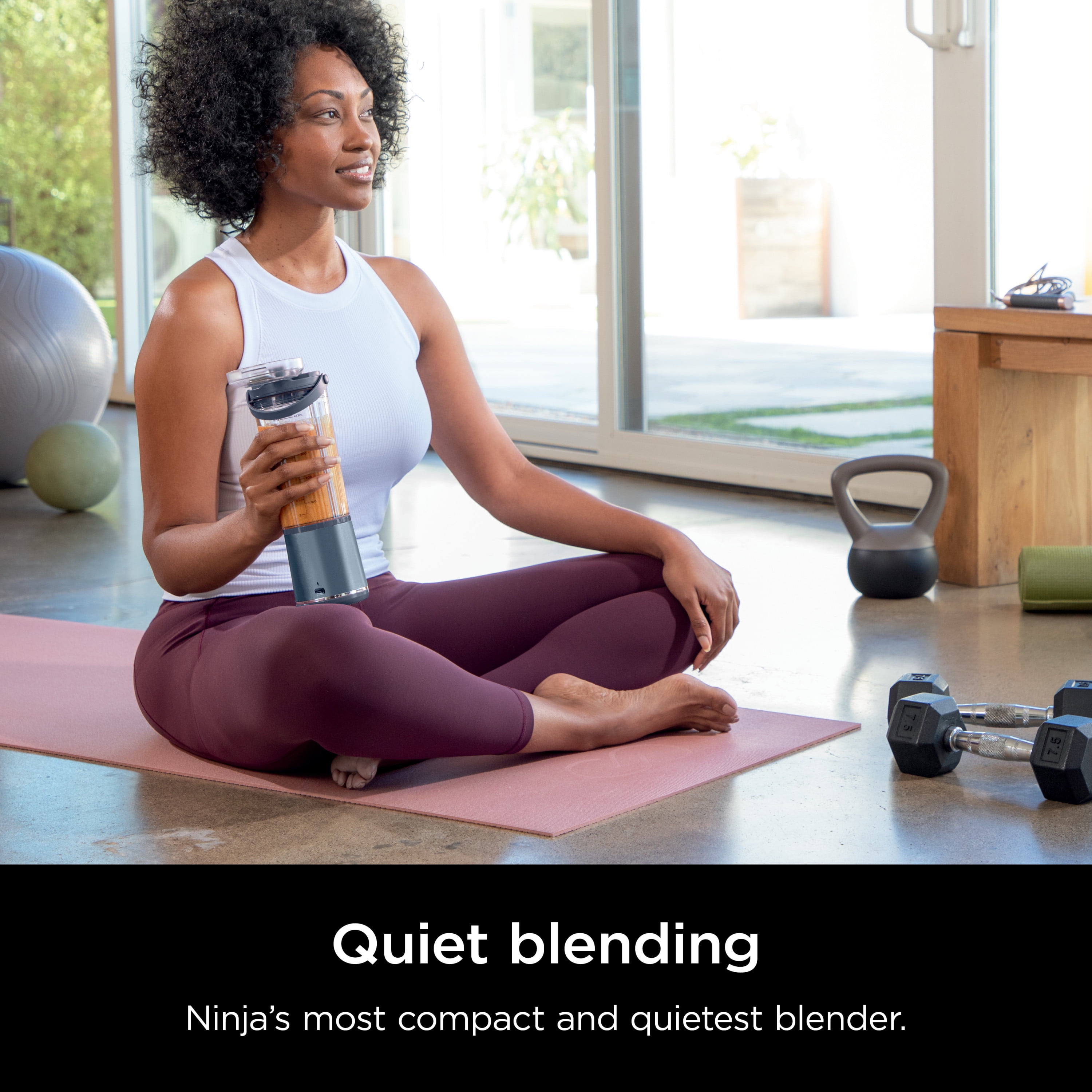Ninja BC151CR Blast Portable Blender, Cordless, 18oz. Vessel, Personal  Blender-for Shakes & Smoothies, BPA Free, Leakproof-Lid & Sip Spout, USB-C