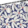 thumbnail image 3 of Waterproof Beautiful Colorful Floral Shower Curtain 72x72 Inch Boho Style Polyester Unique Shower Curtain for Bathroom Hotel Home Decor with 12 Plastic Hooks, 3 of 5