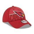 thumbnail image 3 of Men's New Era Cardinal Arizona Cardinals 2023 NFL Training Camp 39THIRTY Flex Hat, 3 of 6