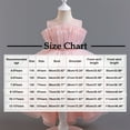 thumbnail image 3 of THDHVS Flower Girl Dress,Dresses for Girls,Summer Tail Mesh Sequins Dress Flower Girl's Wedding Dress Skirt Girl's Performance Long Skirt Hot Pink 4-5 Years, 3 of 7