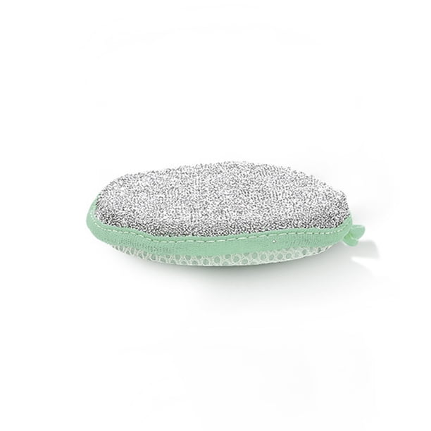 Utensilios de Cocina de Madera Pulpa de Madera Comprimida Natural Limpia Esponja de Lavavajillas, Esponjas de Limpieza Absorbentes Y Libres de Aceite Cocina