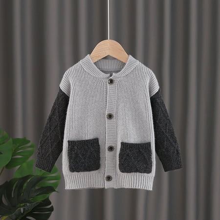 

Zelic Ugly Christmas Sweater For Kids Clearance Toddler Kids Baby Girl Solid Sweater Knit Crochet Clothes Coats Cardigan Outfits