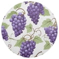 thumbnail image 3 of Ryvnso Grapes Fruit Round Plate Mats Dining Table Placemat Set of 4 for Holiday Decoration, 3 of 7