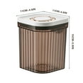 thumbnail image 2 of Amzcrzy Kitchen Appliances Multigrain Storage Boxes Pressing Storage Tank Flour Snacks Multi-Grain Storage Box Plastic Children'S Milk Powder Large Rice Powder Sealed Tank Snackle Box Container, 2 of 2