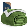 thumbnail image 1 of Cobija Cobertor Aborregado Matrimonial Laila Comfort 220 x 180 cm, 1 of 9