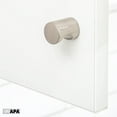 thumbnail image 2 of Ilyapa Satin Nickel Kitchen Cabinet Knobs - Minimalist Cylindrical Whistle Knob Handles - 25 Pack of Kitchen Cabinet Hardware, 2 of 7