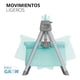 thumbnail image 4 of Cuna Gaon Cama Mecedora Para Bebé Columpio Electrico Colecho Menta A4, 4 of 8