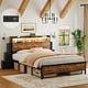 thumbnail image 1 of Cama Matrimonial  Luces Led, 1 of 4