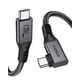 thumbnail image 1 of Cable Thunderbolt 4 XAOSUN USB C a USB C de 240 W, 1,4 m, 90°, 1 of 6