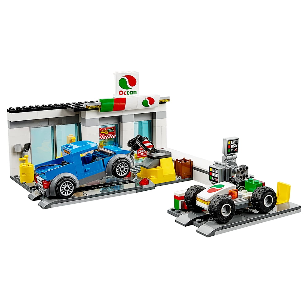 Patent Bedre efterskrift LEGO City Town Service Station 60132 - Walmart.com
