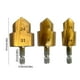 thumbnail image 5 of Taladro escalonado de elevación Ppr, 3 uds., reparaciones de instalación de plomería, versátil Premium para herramientas eléctricas, vástago hexagonal, 5 of 5