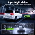 thumbnail image 3 of Cámara para Auto GEARit 4K Dual Delantera y Trasera WiFi GPS Visión Nocturna, 3 of 9