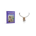 thumbnail image 1 of Kamada Combination of Shri Shiv Sahastra naam holy book and exquisite ramdarbar Tulsi (basil) mala,Spritual Pendant Necklace for Women and Men, 1 of 5