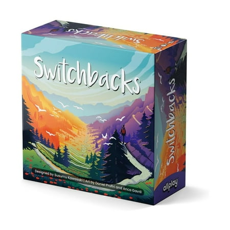 Switchbacks Family Board Game for Ages 8 and up from Asmodee