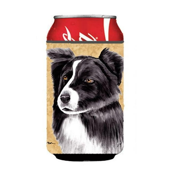 Border Collie Can Or Bottle  Hugger
