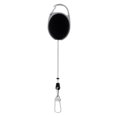 thumbnail image 4 of Titular Identificación Del Llavero Del Carrete Del Tirón Del Alambre de Nylon Retractable 65.5cm Clip Cinturón shamjiam Zinger de pesca, 4 of 6