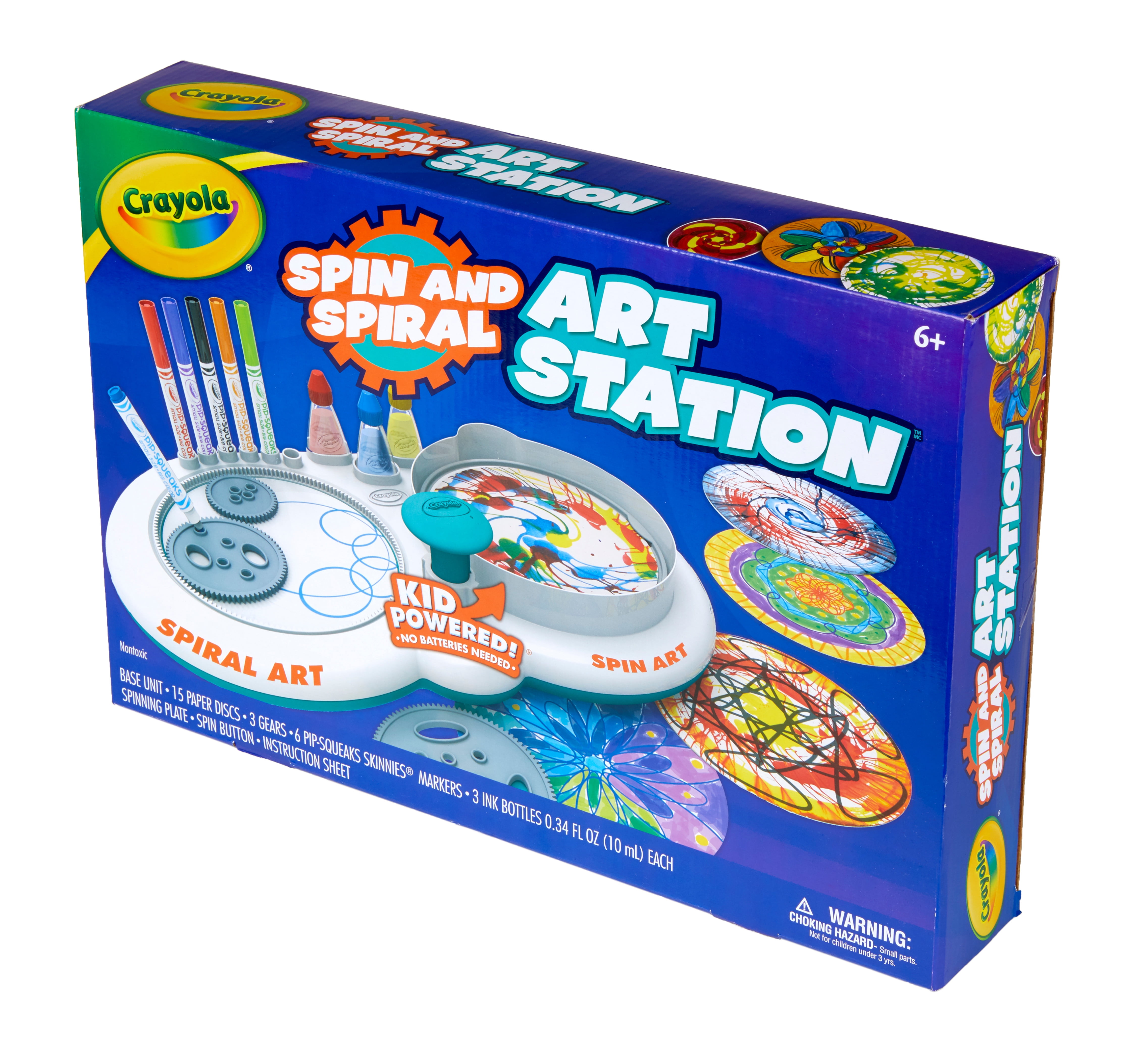 Crayola Spin & Spiral Art Station Activity Kit : Target