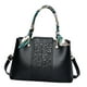 thumbnail image 3 of Bolso de mano para mujer, bolso con asa superior para bodas, uso diario, fiestas, oficina. Negro, 3 of 8