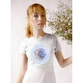 thumbnail image 2 of Under Watercolor Moonlight T-Shirt Women -Grace Popp Designs, Female XX-Large, 2 of 4