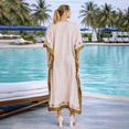 thumbnail image 5 of Miss Lavish London Kaftan Dresses for Women Beach Cover up Caftans Moo Moos Women Swimwear Cover up Medium, 5 of 6