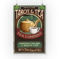 thumbnail image 3 of Tarot and Tea, Vintage Sign (12x18 Wall Art Poster, Room Decor), 3 of 3