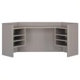 thumbnail image 2 of Bush Business Furniture Series A Collection 42W Corner Hutch in Pewter, 2 of 2
