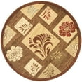 thumbnail image 4 of SAFAVIEH Lyndhurst Maurice Floral Area Rug, Brown/Multi, 4' x 6', 4 of 6