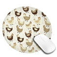thumbnail image 2 of Disketp Chicken Cartoon Small Mouse Pad 7.9x7.9 Inches,Washable Round Mousepad for Office Laptop Computer,Non-Slip Rubber Base Mouse Pads for Wireless Mouse, 2 of 8