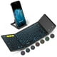 thumbnail image 1 of Teclado Bluetooth Samsers plegable con panel táctil negro, 1 of 9