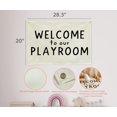 thumbnail image 4 of Pancarta Rectangular Colgante Para Sala De Juegos, Póster Con Bandera, Decoración Artística De Pared, Regalo Para Niños Pequeños, Bebés, Niñas, Habitación De Niños, Guardería, Aula, Sala De Juegos, De, 4 of 5