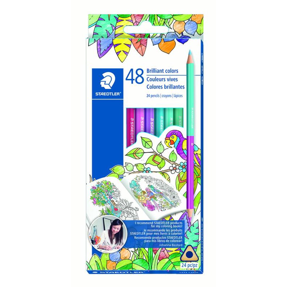 Staedtler Colored Pencil Double 24 Count FSC 100